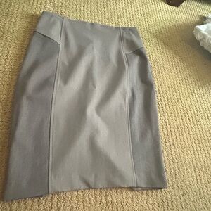 Express Gray Pencil Skirt nwt
